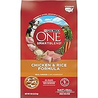 Purina ONE SmartBlend Natural Adult Chicken & Rice Dry Dog Food