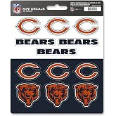FANMATS NFL Unisex-Teen Decal Set Mini 12 Pack