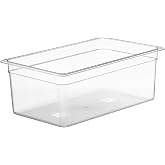 LIPAVI Sous Vide Container Model C20 6.5 Gallon (26 qt) 21 x 12.8 Inch, 8 Inch deep, Clear, Heat-Resistant Polycarbonate Tub - (NOT INCLUDED Matching rack and lids for Joule, Anova ++ sold separately)