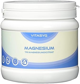 Vitasyg Tri-Magnesiumdicitrat Pulver - Magnesium Citrat, 1er Pack (1 x 500 g)