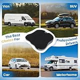 QUTOOL Car Seat Cushion Memory Foam Wedge Boost Pad 18.5x16.5x3 in view 8