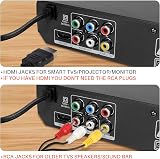OKYUK HD DVD Player Multi Region 1080P HDMI AV USB 2.0 NTSC PAL view 3