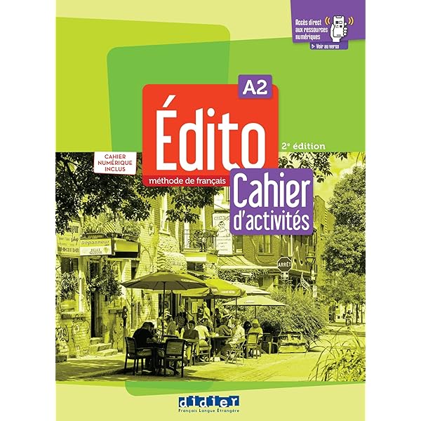 Amazon.com: Edito B2, 4e édition. Cahier d'activités