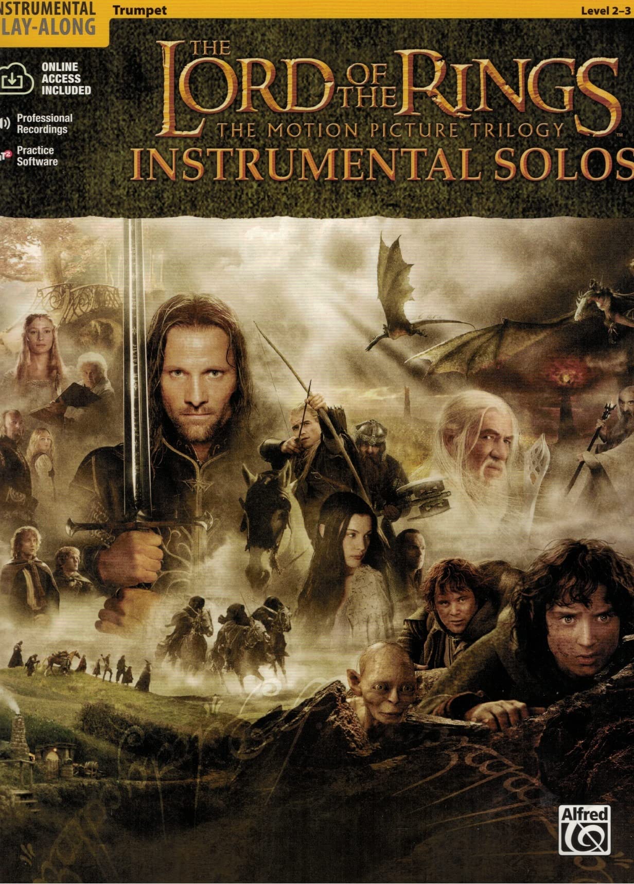 The Lord of the Rings Instrumental Solos: Trumpet (book and CD): Howard Shore
