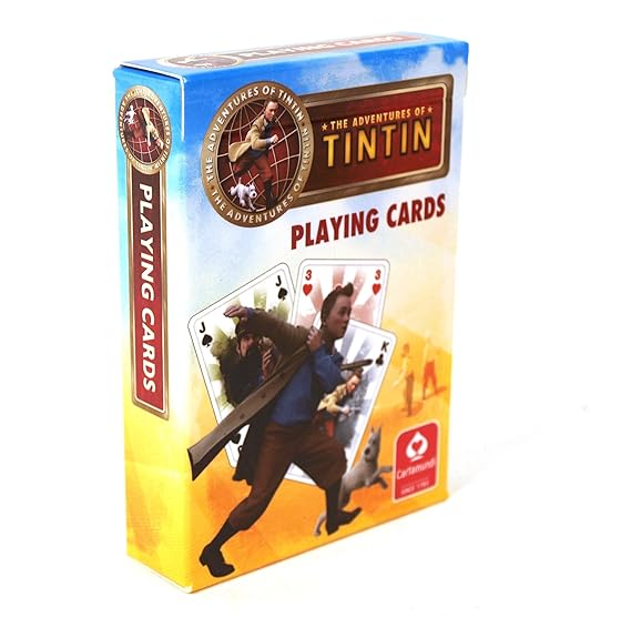 Tim und Struppi Spielkarten