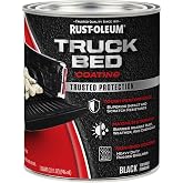 Rust-Oleum 342668 Stops Rust Truck Bed Coating, 1 Quart, Black