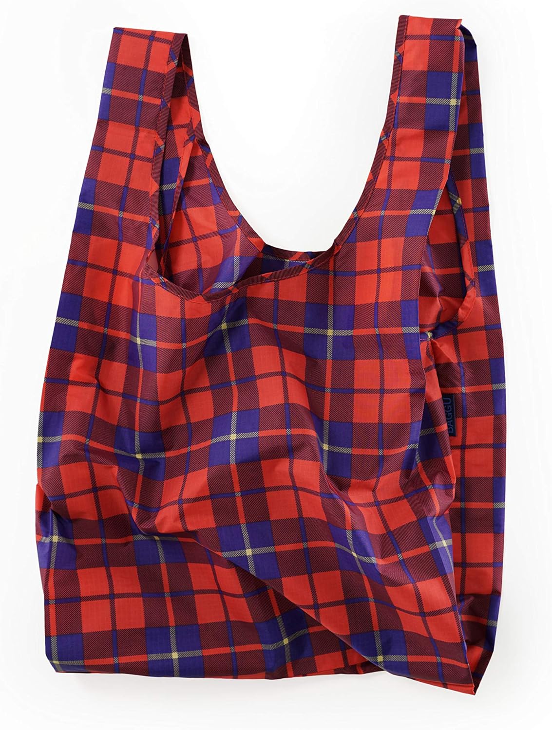 BAGGU Standard Reusable Shopping Bag, Ripstop Nylon Grocery Tote or