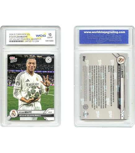 2021 - Topps - Now - Kylian Mbappé - #49 Graded card - PSA 10 - Catawiki