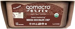 Gomacro, Macrobar Mocha Chocolate Chip Organic, 2.3 Ounce, 12 Pack