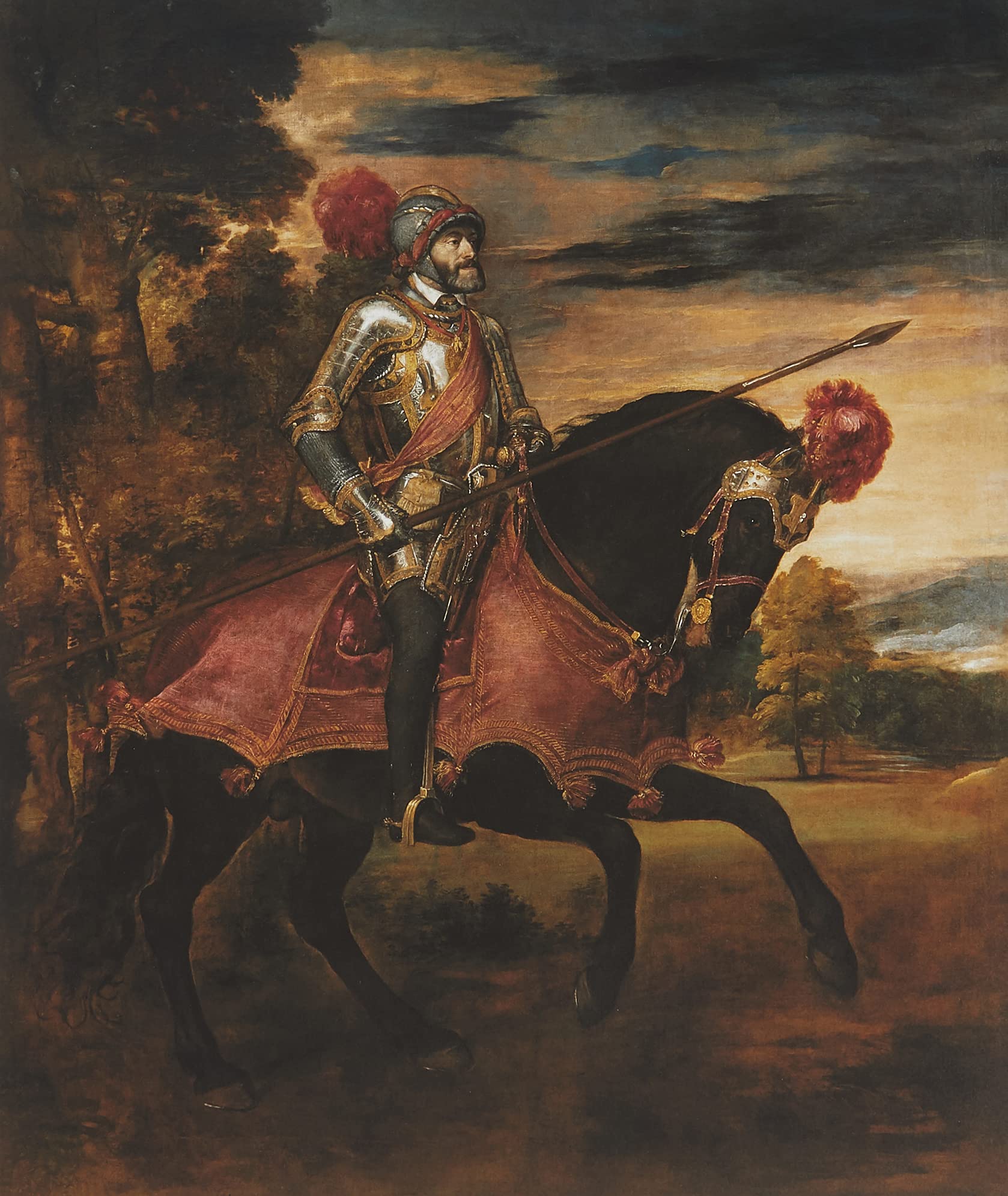 Official Reproduction of the Prado Museum "Carlos V in the Battle of Mühlberg"