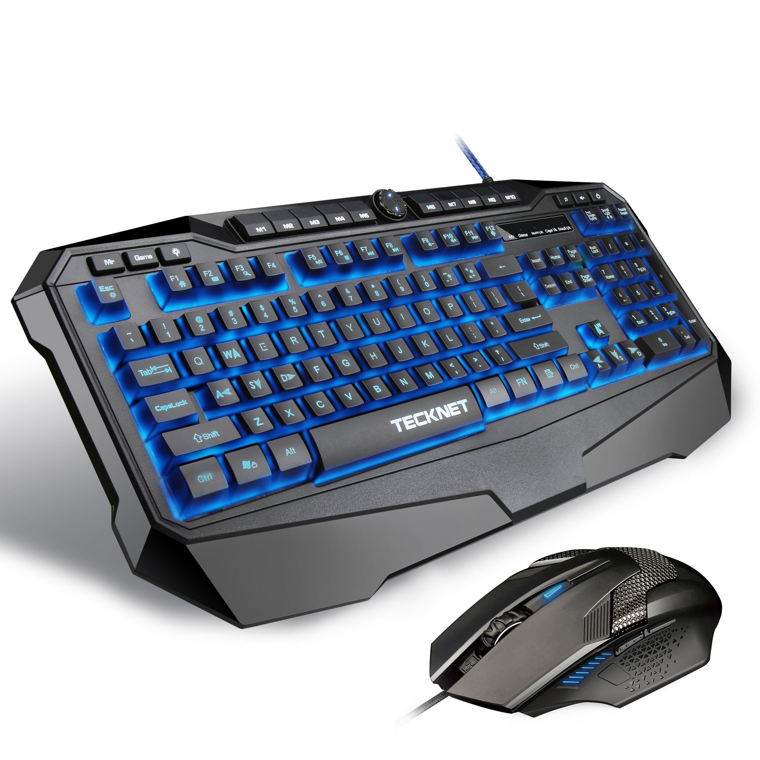 Gryphon Pro LED Illuminated Programmable Gaming Keyboard and Mouse set 695639558734 eBay