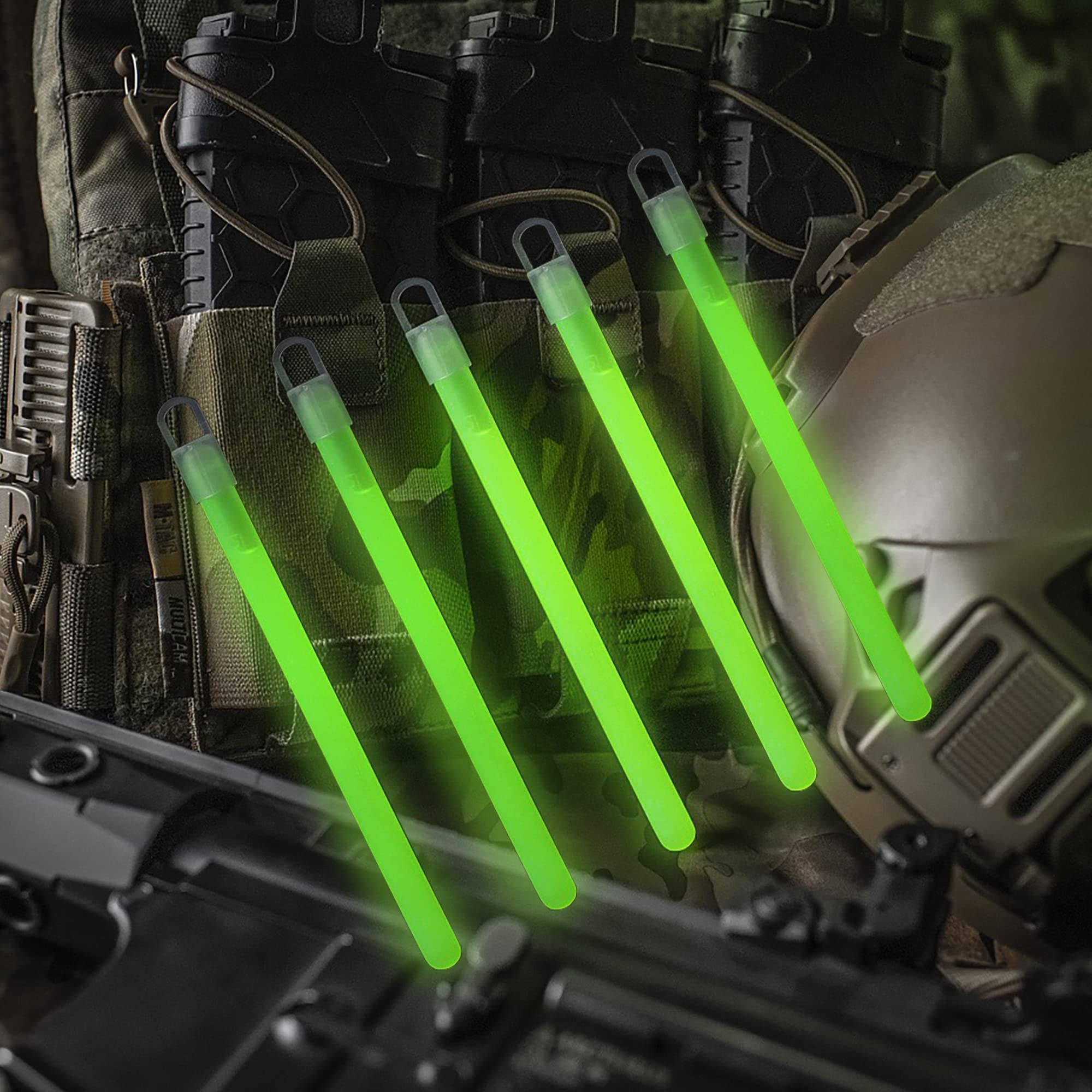 M-Tac Bright Glow Sticks 6 inch - 12 Hours Duration