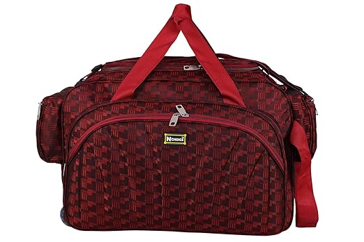 Travel Duffle Bags for Men and Women from N Choice (Red)