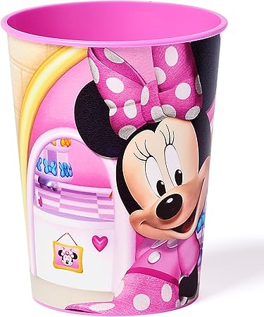 Amazon Com Minnie Mouse Bowtique 16 Oz Plastic Party Cup Party