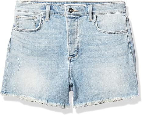 high rise short jeans