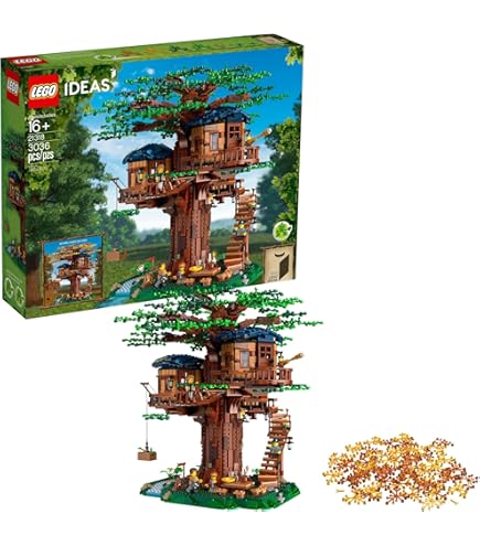 Amazon.com: LEGO 21318 Ideas Tree House, Model Construction Set 