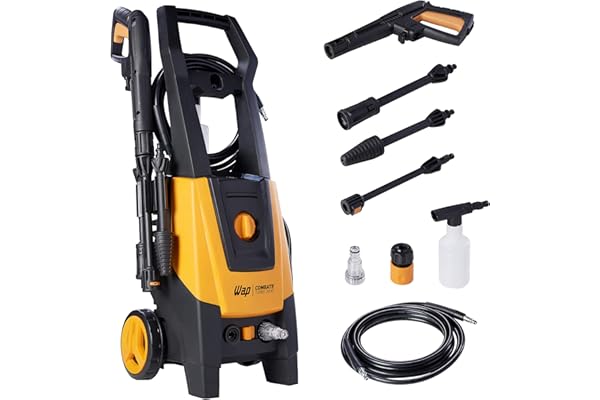 WAP Lavadora de Alta Pressão COMBATE TURBO 2600, Semi Intensivo, 360L/h, 2100psi 1700W 220V
