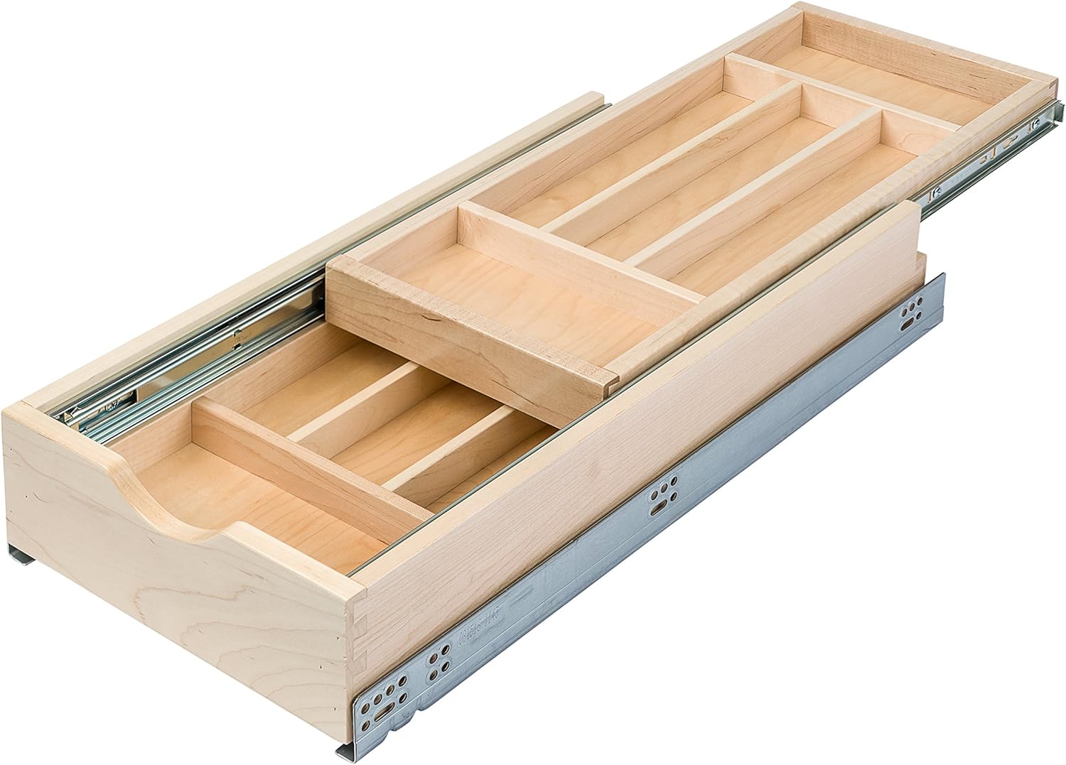 Amazon Com Century Components Dtier11pf Ff Wood Silverware Tray