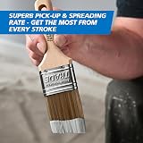 Harris Trade 2 Inch Short Handle Cutting-In Brush Angled Profile Fine Tips view 6