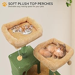 YITAHOME 76in Tall Cactus Cat Tree Tower with