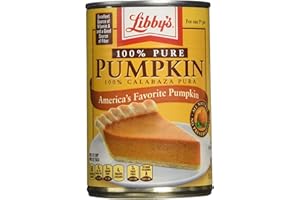 Libby's, 100% Pure Pumpkin, 15 Ounce (Pack of 6)