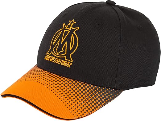 Casquette Olympique De Marseille OM - Collection Officielle - Taille Réglable - Polyester