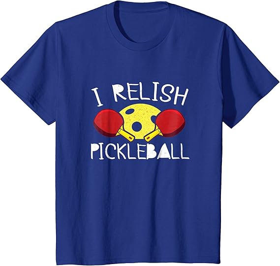 I Relish Pickleball Funny Pickleball Pun TShirt Clothing