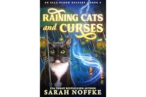 Raining Cats and Curses : A Paranormal Cozy Mystery (Ella Bloom Mysteries Book 5)