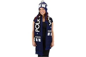 elope BBC Doctor Who Tardis Scarf Cosplay Costume Accessory