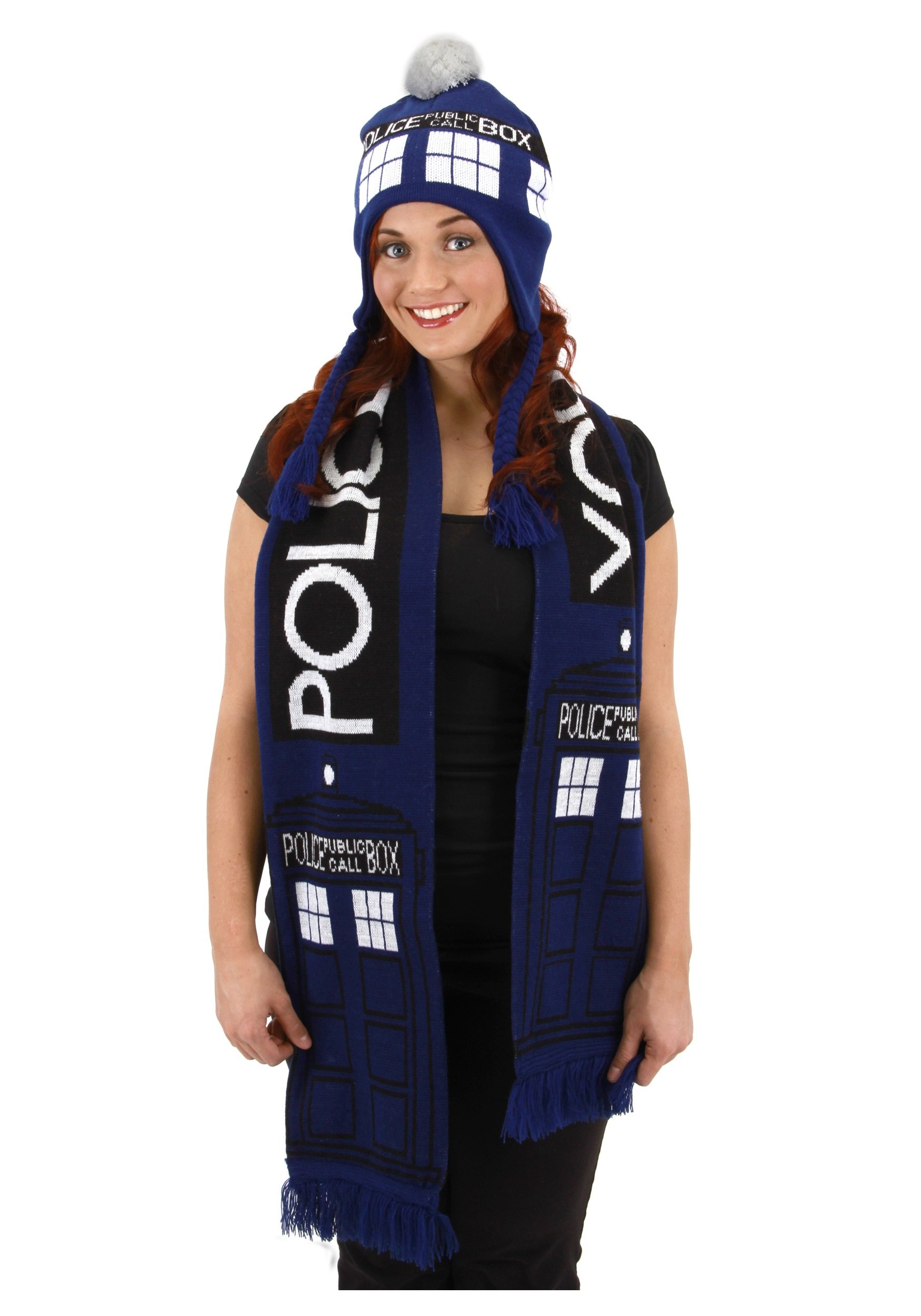 Doctor Who Tardis Scarf