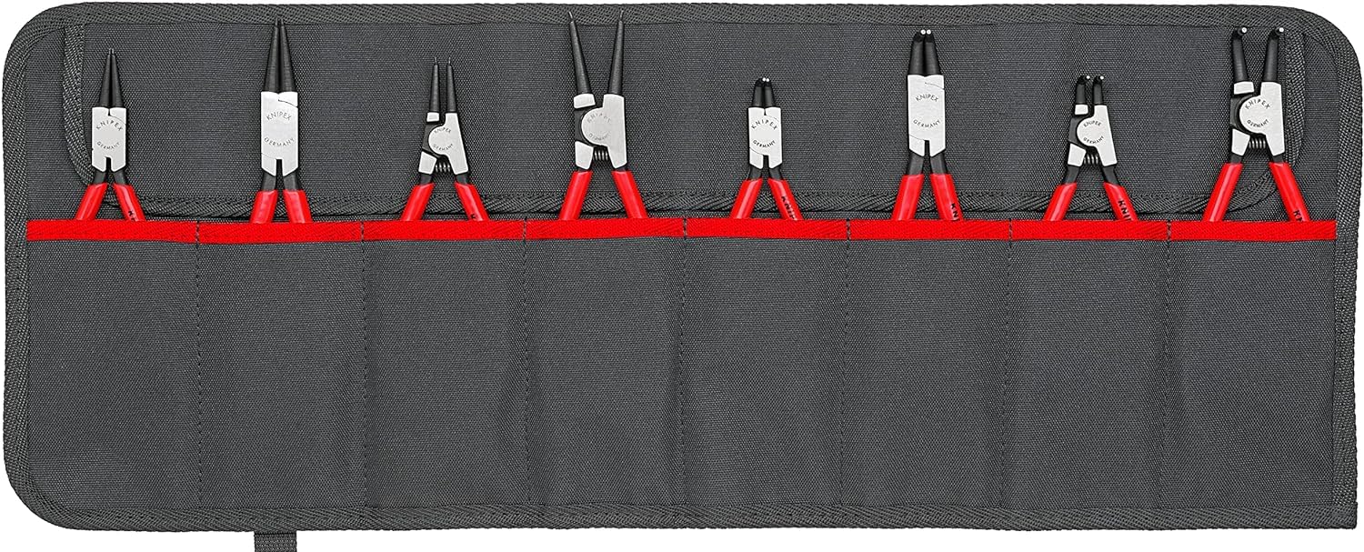 KNIPEX Set of Circlip Pliers 8 Parts, 00 19 58 V01
