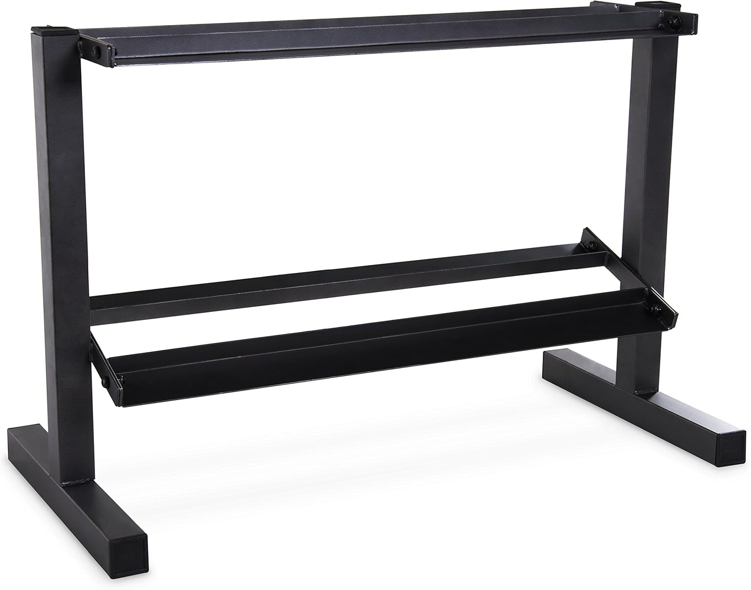CAP Barbell 2-Tier Dumbbell Rack, 38-Inch, Black : Sports & Outdoors