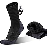 Alpaca Wool Hunting Socks 2 pairs for Men Women, Thermal Warm Compression Thick Winter Cushioned Hiking Boot Moisture Wicking