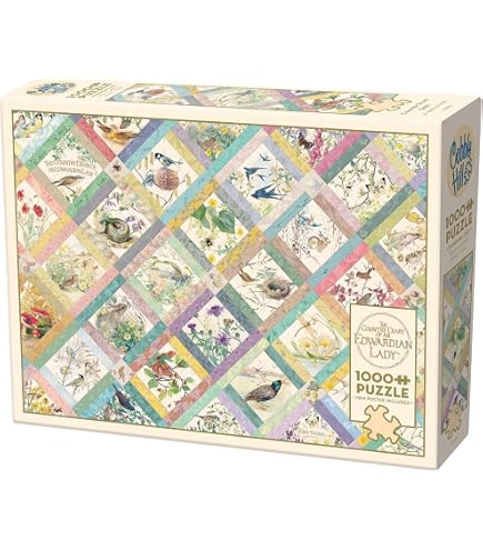 Puzzle Cobble Hill Spring Country Diary 1000 Pièces - Neuf, Image Campagne Printanière