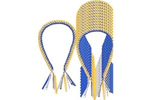 TFTAFAN Graduation Ribbon Leis 2025 Graduation Leis Necklace Congrats grad Braided Necklace with class of 2025 tassels Graduation Gift Party Accessories for Women and Men