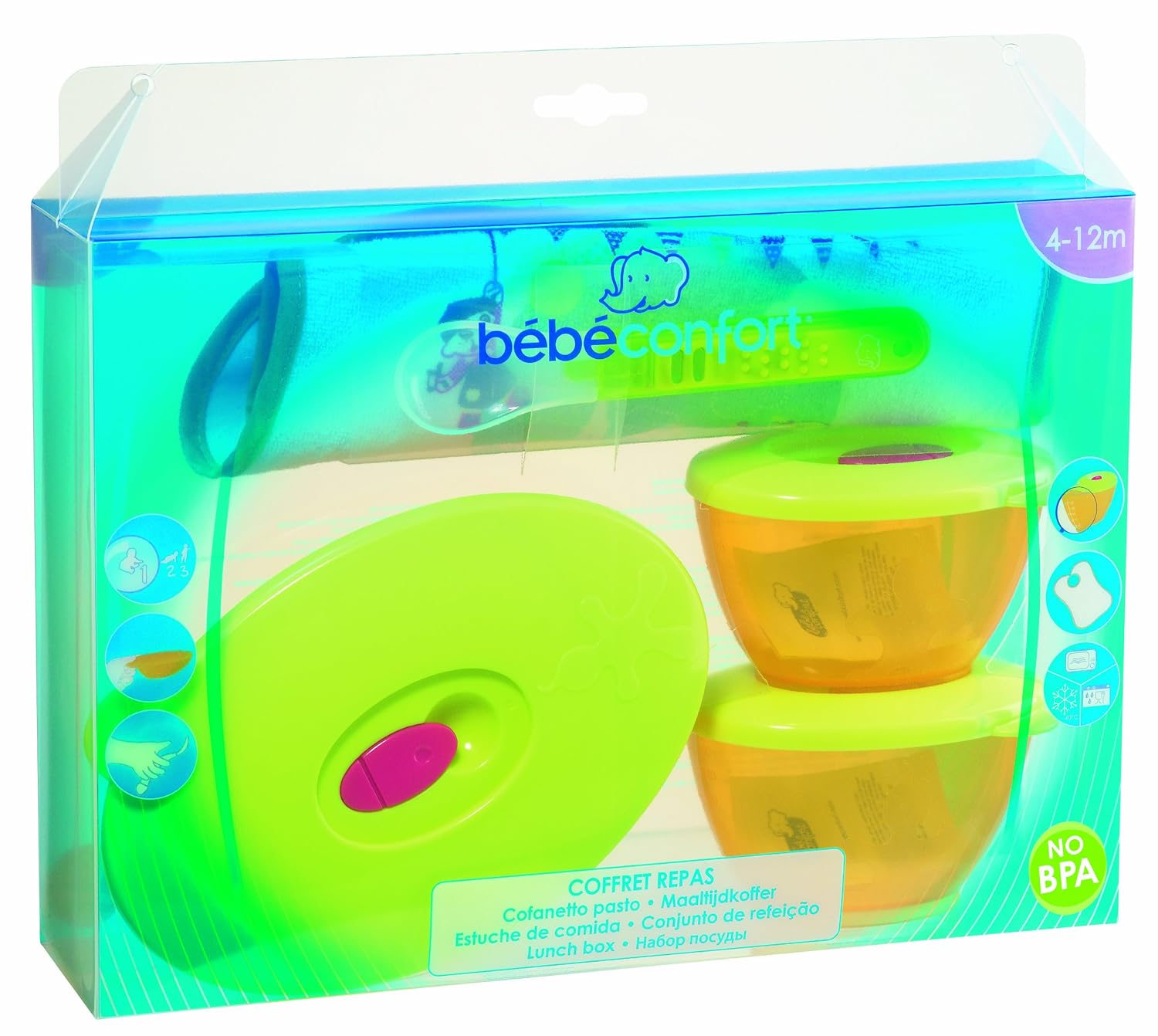 Bebe Confort 31000219 - Estuche De Comida Etapa 1 Microondas ...