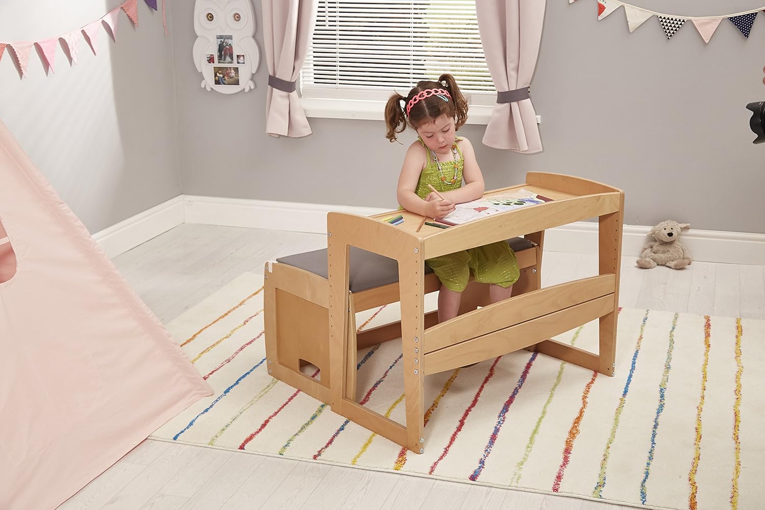 knuma huddle 4 in 1 bedside crib