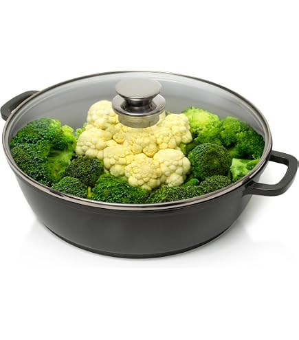 LACOR Chef Luxe Sauteuse Pan – 32cm Stainless Steel, Induction Compatible - View #8