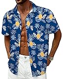 Hawaiian Shirt for Men, Beach Shirts for Mens