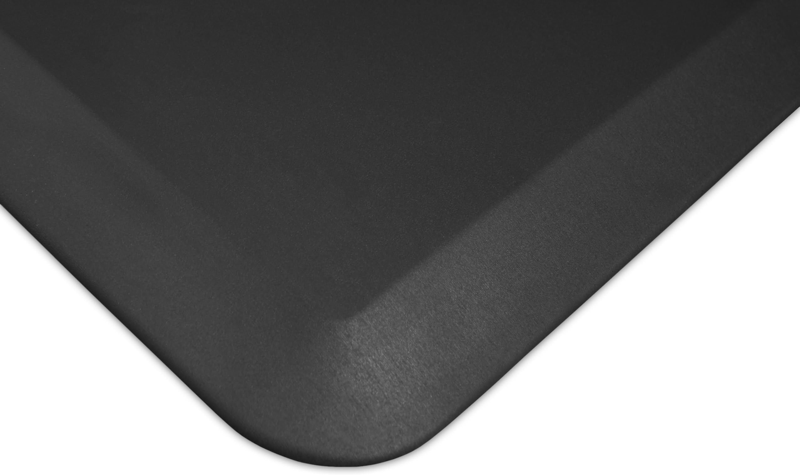 NewLife by GelPro Anti Fatigue Mat: Eco-Pro Foam Anti-Fatigue Comfort Mat - Standing Desk Pad - Professional Floor Mats for Commercial & Industrial Work - 20” x 216” Non Slip Ergonomic Mat - Black
