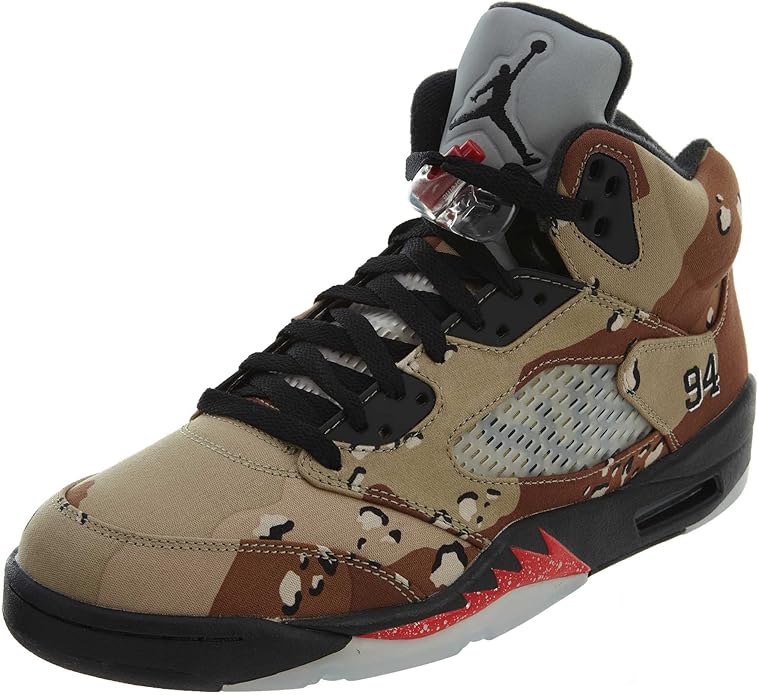jordan retro 5 supreme camo