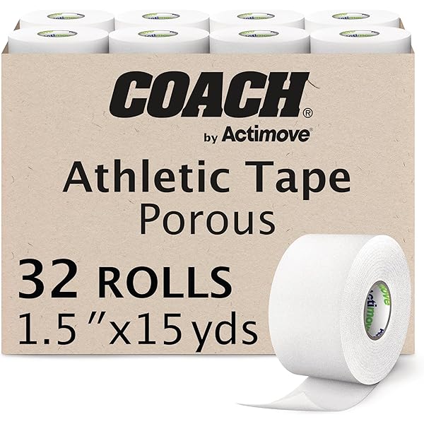 Amazon.com: Johnson & Johnson Consumer Coach Porous Athletic Tape