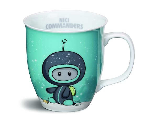 Nici 35640 Tasse Taucher Porzellan ø 9.5 x Höhe 10 cm