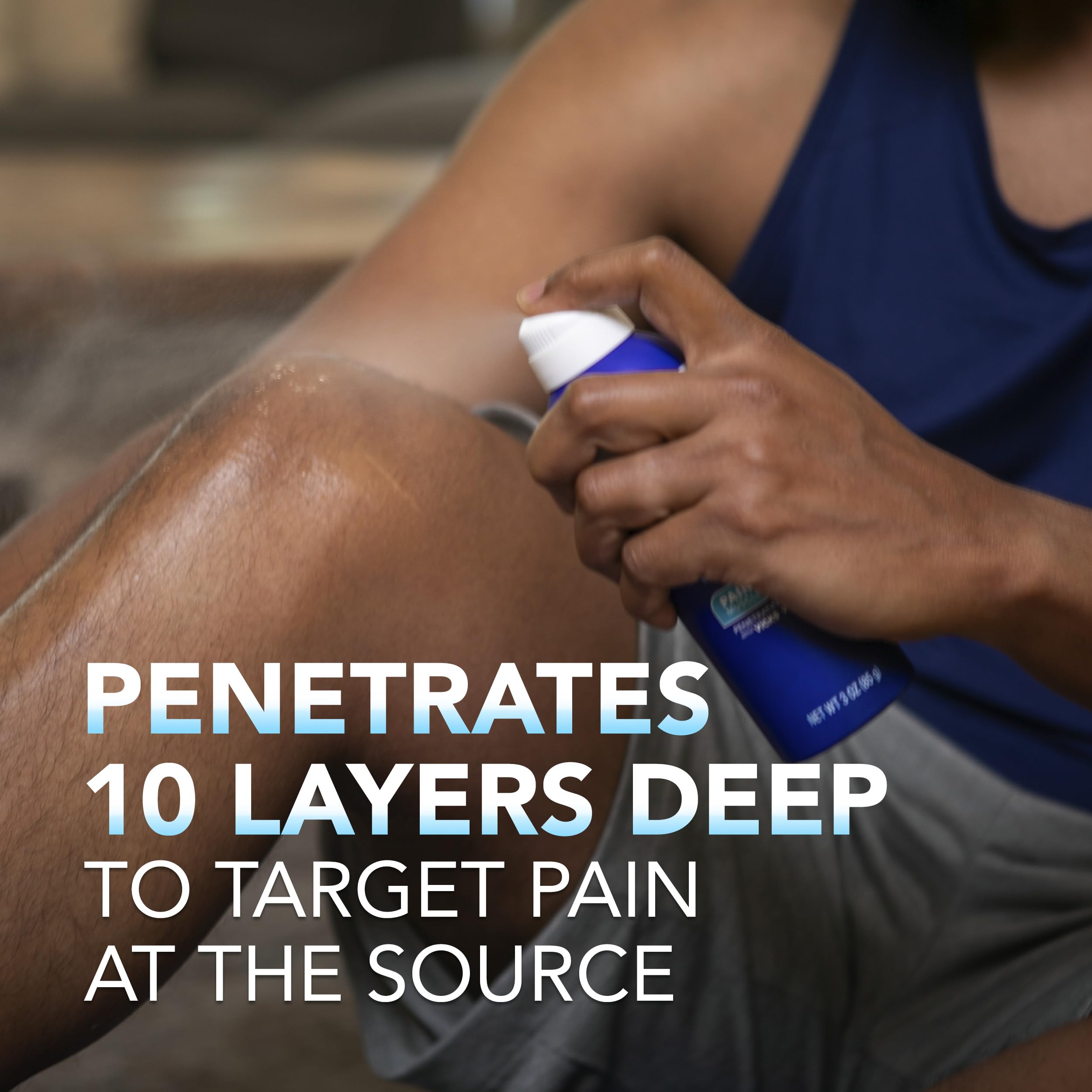 Vicks VapoFreeze Menthol Pain Relieving Spray 3oz, for Muscles & Joint Pain Associated with Arthritis, Simple Backaches, Strains, Sprains, Bruises, Vicks Vapors, Penetrating Formula