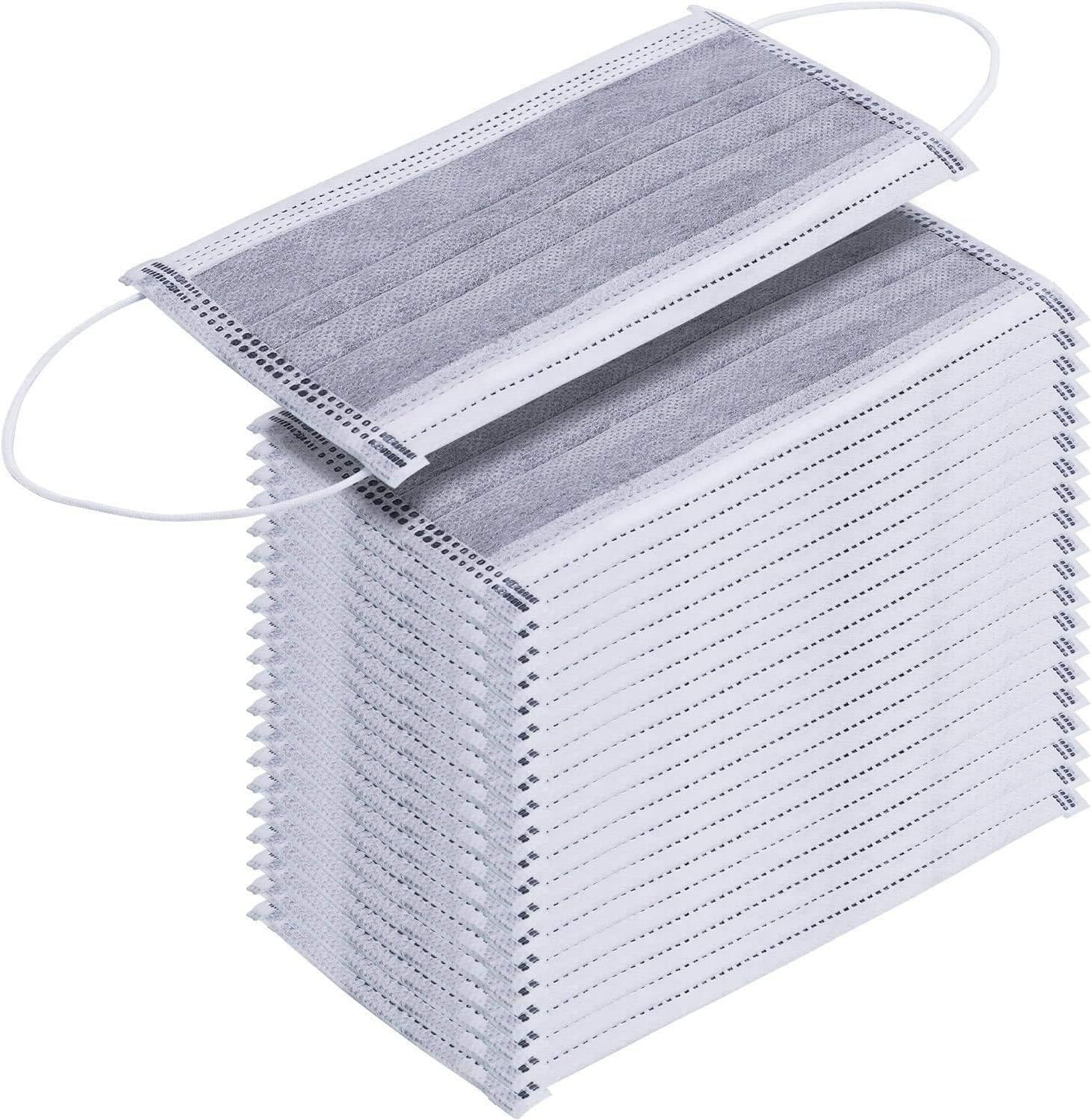 Villago A Gray A Activated Carbon Adsorption, 4 Layers of Protection, 50 Pieces