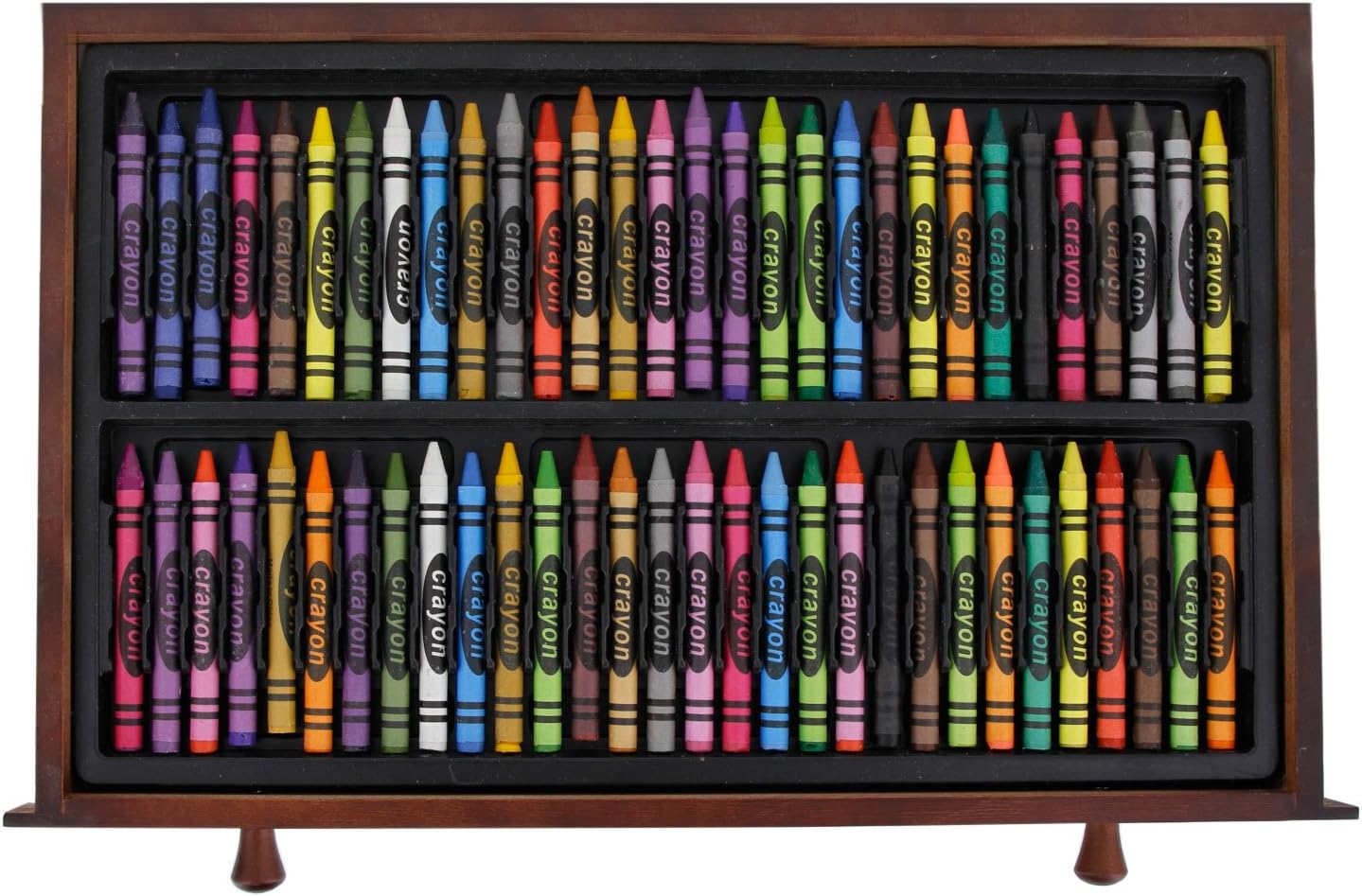 US Art Supply 163 Piece-Premium Mega Wood Box Art, Painting & Drawing Set That Contains All The Additional Supplies You Need to get Started and The Bonus Wooden Drawing Easel with Drawer.