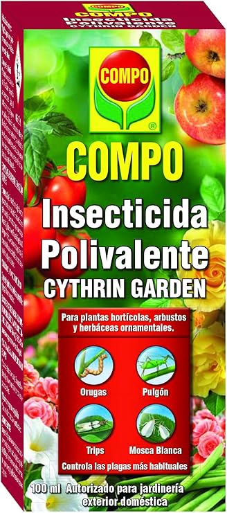 Compo Cythrin Garden Insecticida Polivalente, para Plantas ...