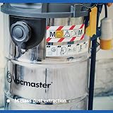 Vacmaster WD M38 110V 38L Wet Dry Dust Extractor with Push Clean Filter view 2