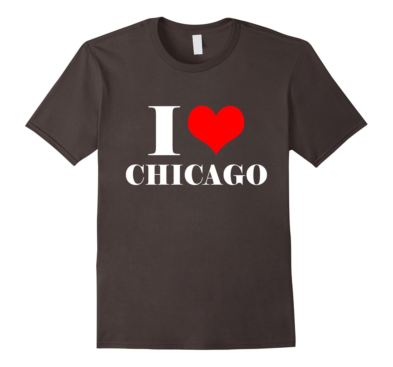 I Love Chicago T Shirt , I Heart Chicago Tee Illinois ShirtArt