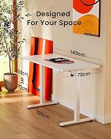 ErGear Electric Standing Desk 140x70cm Sit Stand 4 Memory Presets 80kg view 6
